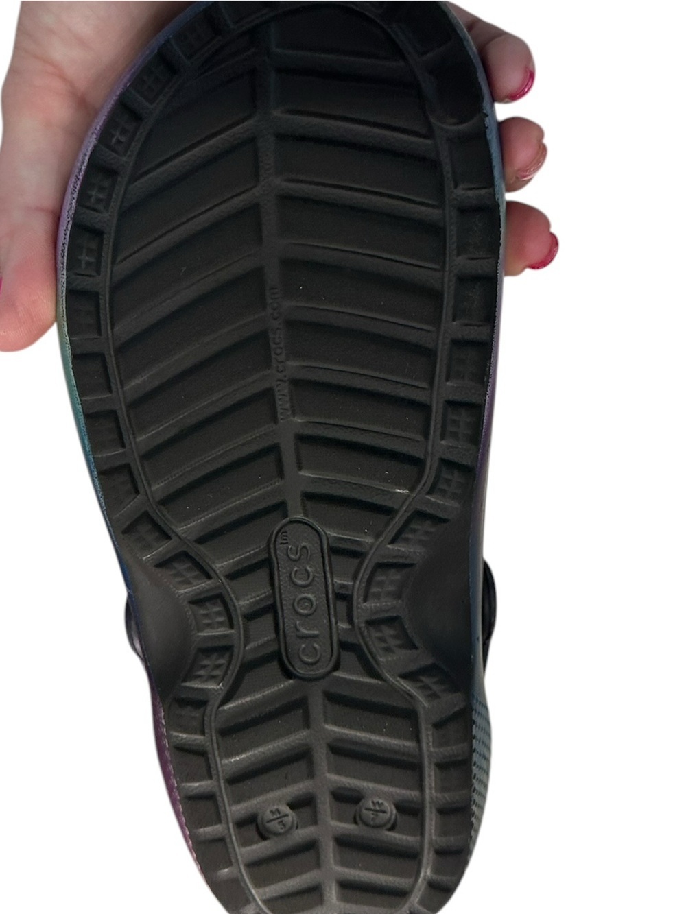 Crocs Unisex Classic Lined Out of This World Clogs Shoes Size Men 5 Women 7 - Picture 9 of 9